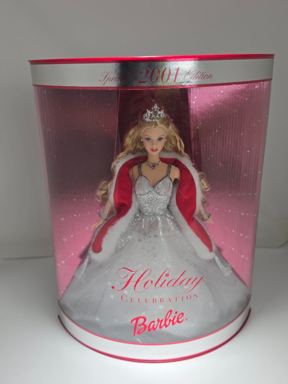 Vintage 2001 Special Edition Holiday Celebration Barbie Doll NIB #50304